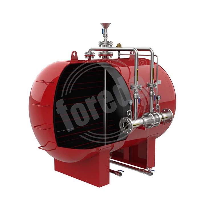 Hozirontal Fire Fighting Foam Bladder Tank